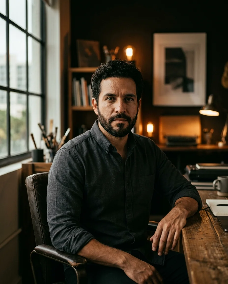 Portrait of Jesús, CEO and Head of Technology at KOAI Studios