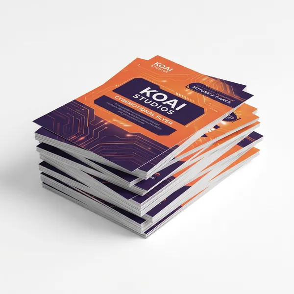Business cards and brand stationery printed by KOAI